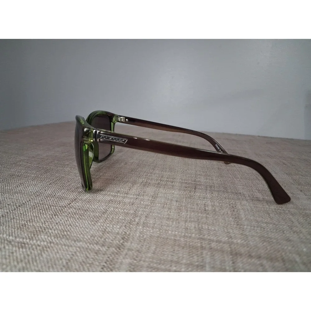 Von Zipper Castaway Sunglasses BRN Brown Lime Duo